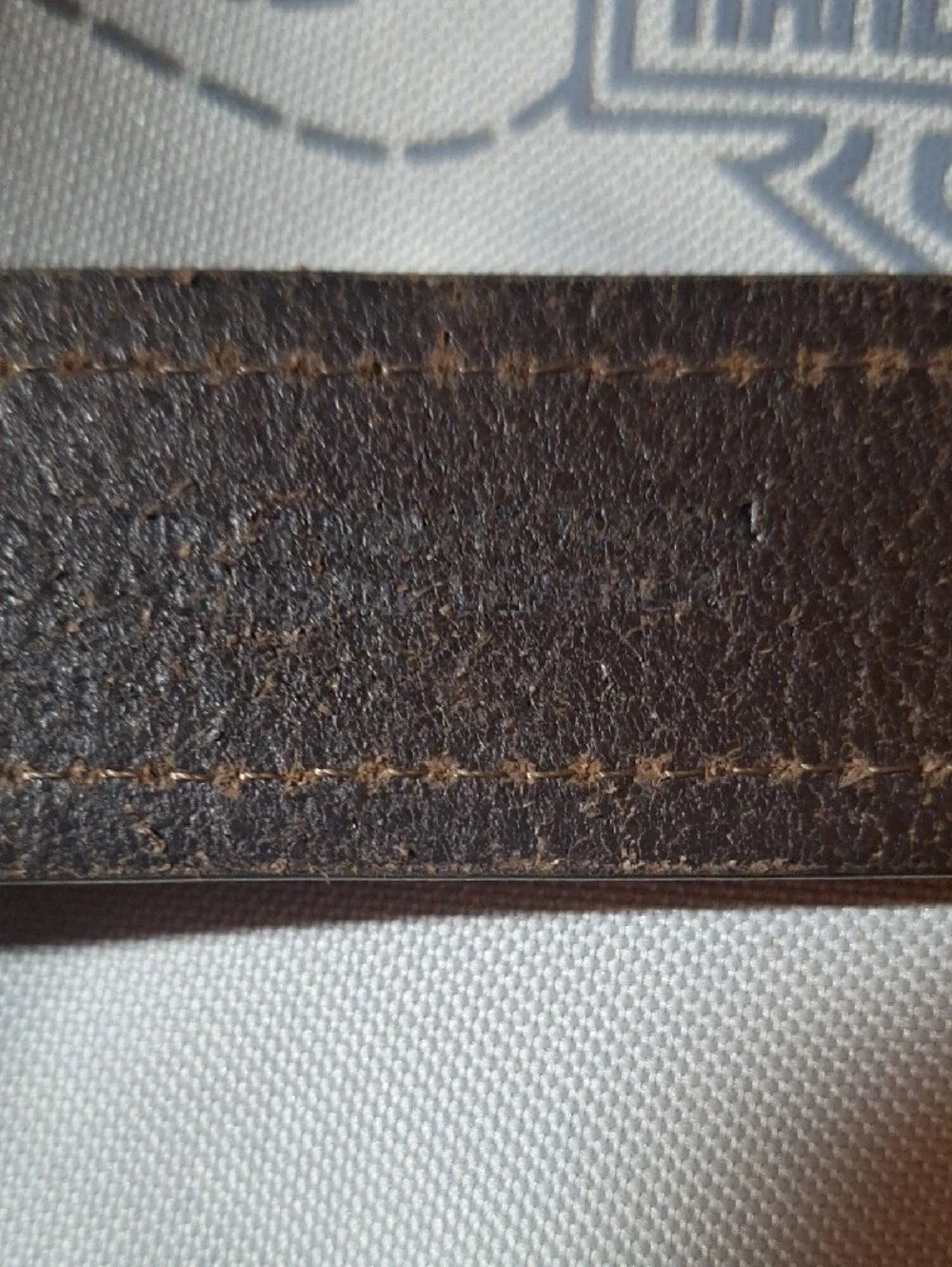 Dickie's Men's Brown Leather Belt - Classic Casual Style